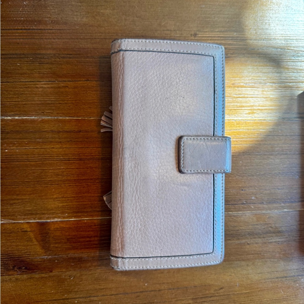 Pre-Loved Gucci Bamboo Tassel Continental Brown Leather Wallet - Comes with Box - Picture 4 of 14